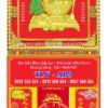 Bìa Lịch Gập Khung Vàng Tài Lộc
