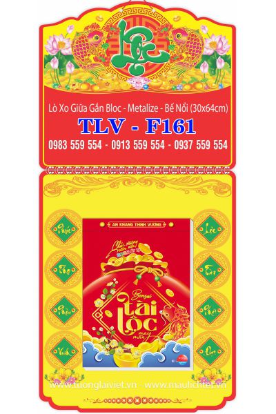 Bìa Lò Xo Giữa Mini Chữ Lộc