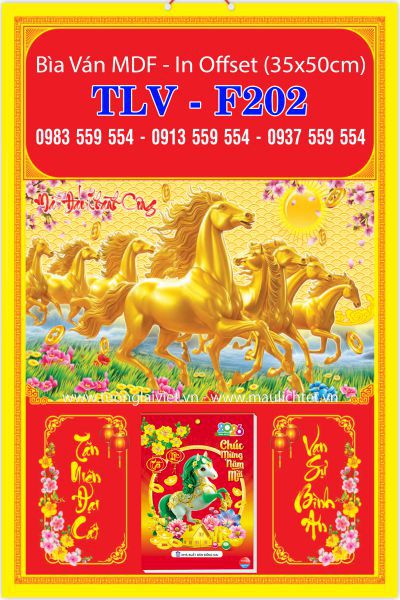 Bìa offset 35x50 Lộc Xuân