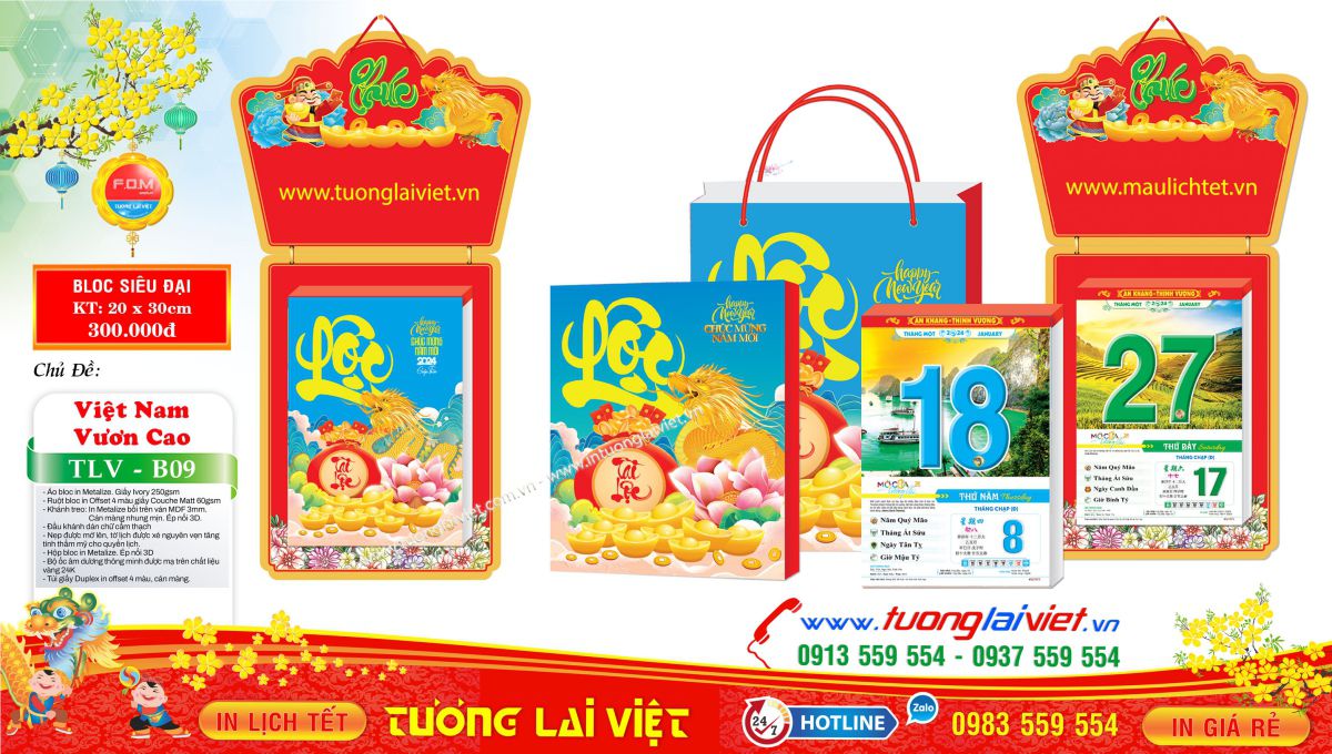 Công ty In Lịch Tết 2027