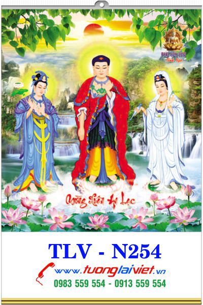 In lịch 5 tờ Lịch phật giáo