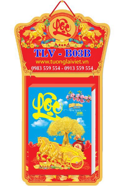 In Lịch bloc siêu cực đại Chữ Lộc