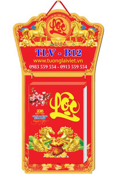 In Lịch bloc siêu đại Lộc Phong Thủy