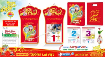 In Lịch Tết 2027 Tại HCM