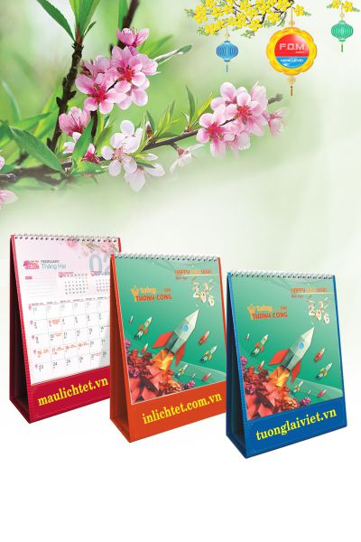 Lịch Bàn Đứng Ý Tưởng Tạo Thành Công