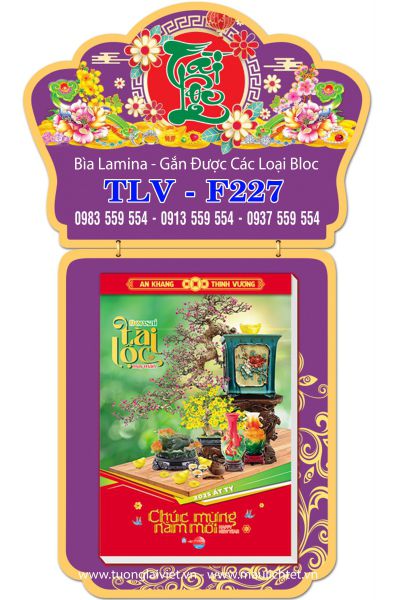 Lịch Bloc Bìa Laminate Chữ Tài Lộc