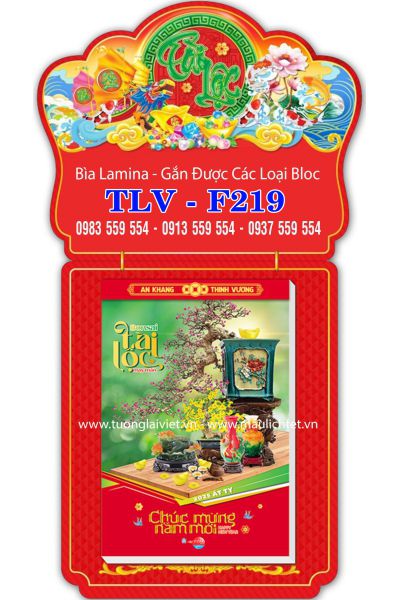 Lịch Bloc Bìa Laminate Xuân Tài Lộc
