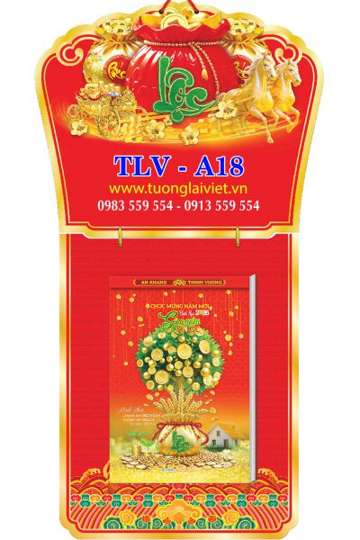 Lịch bloc đại đặc biệt Chữ Cẩm Thạch