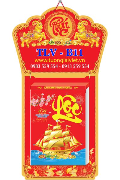 Lịch Bloc siêu đại Phong Thủy Tài Lộc