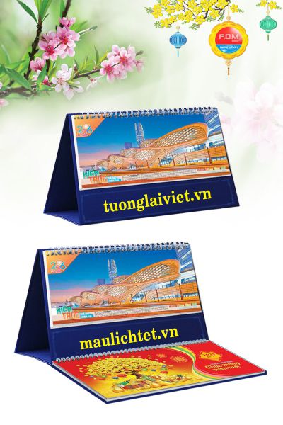 Lịch Để Bàn 13 Tờ Kiến Trúc Thế Giới