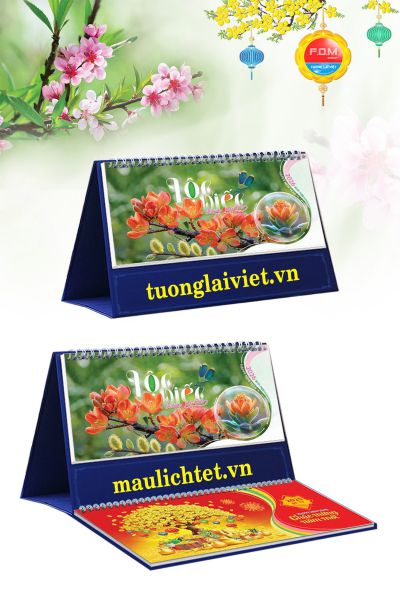 Lịch Để Bàn 13 Tờ Lộc Xuân