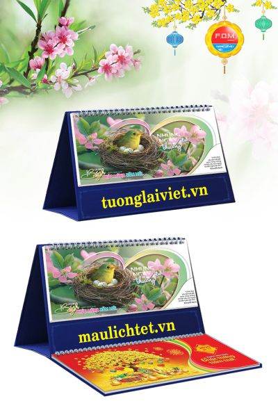 Lịch Để Bàn 13 Tờ Những Ngày Yêu Thương