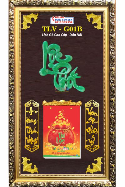 Lịch Gỗ Lộc Phát Xanh - Ảnh 5