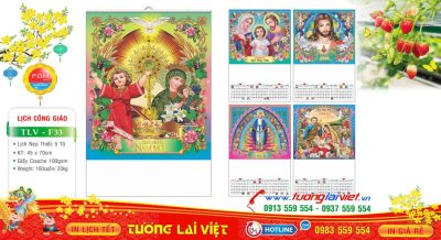 Mẫu Lịch Tờ Lịch Công Giáo