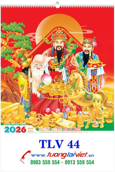 Lịch Treo Trường 7 Tờ Phúc Lộc Thọ